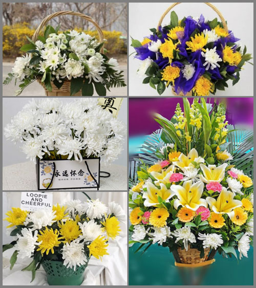 海南海口市龙华区新坡镇新彩村白事提篮配送